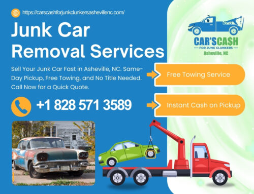Cash for Junk Cars Asheville – Same Day Pickup & Free Towing